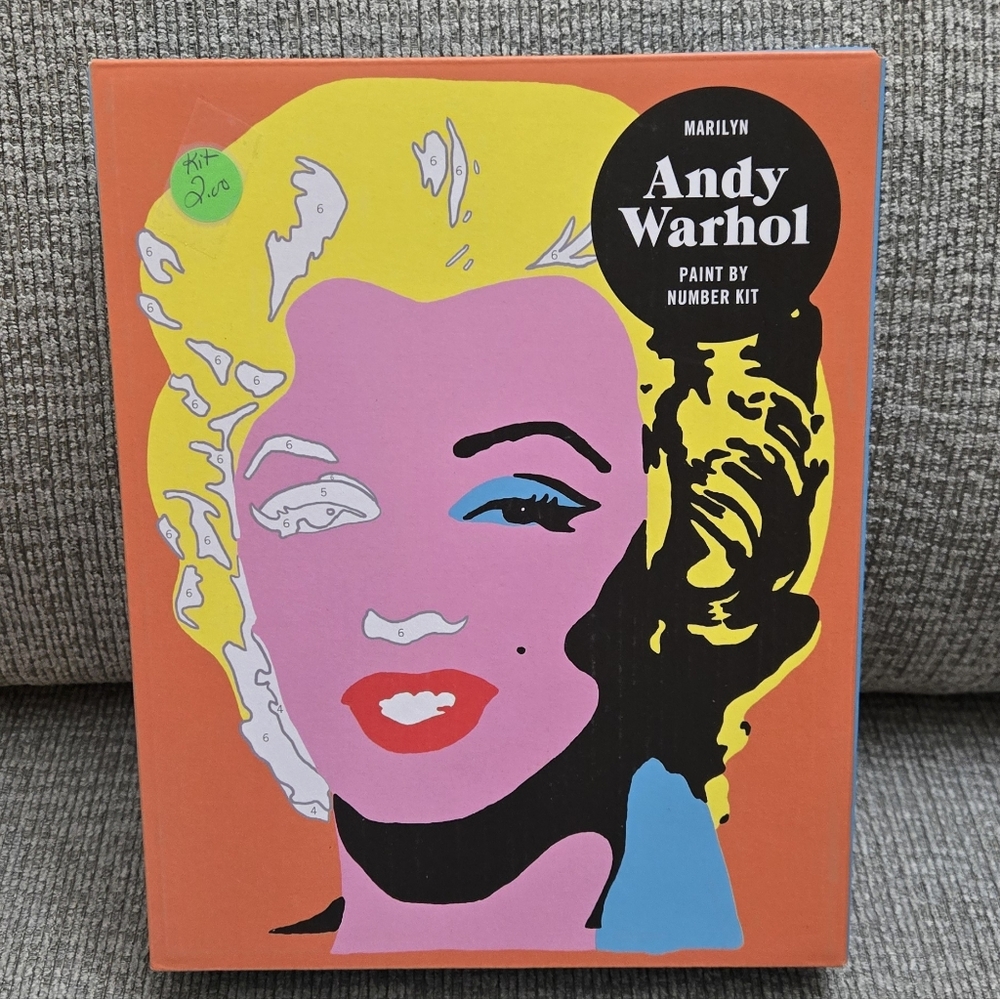 Andy Warhol Marilyn Paint By Number Kit by Galison, Galison